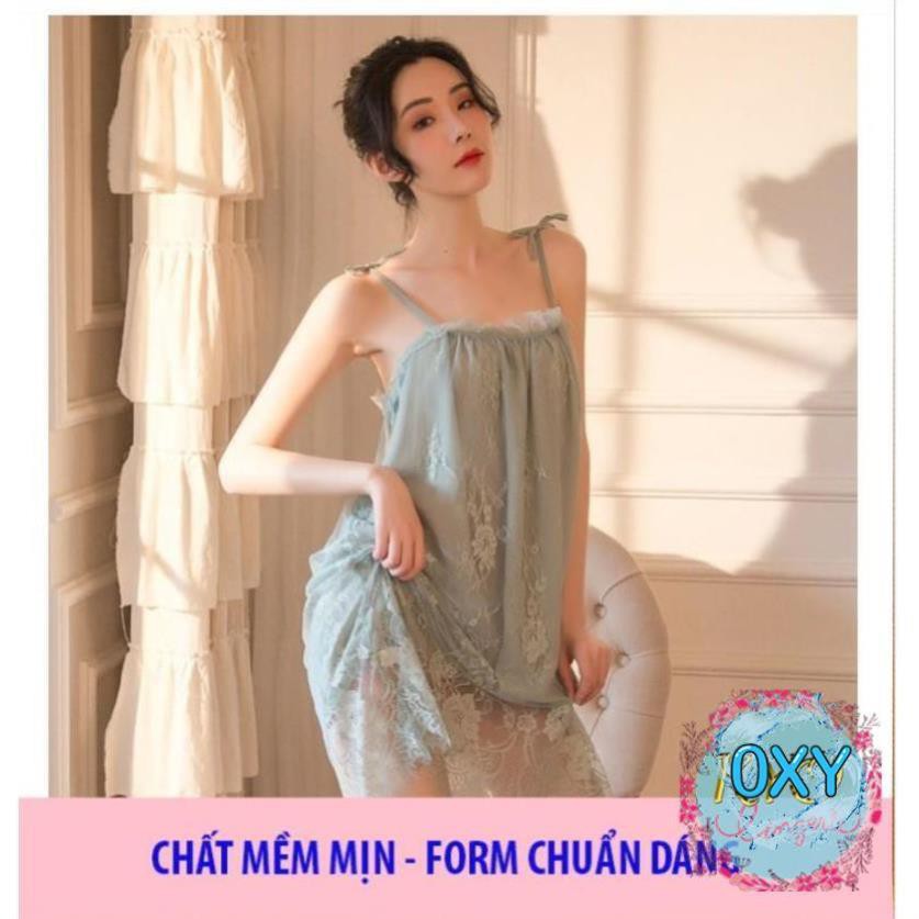 [ SIÊU PHẨM - LOẠI I] ♥Ảnh Thật♥4 màu Váy Ngủ Xuyên Thấu B1023 Đầm Công Chúa Voan Ren Cao Cấp Quảng Châu | BigBuy360 - bigbuy360.vn