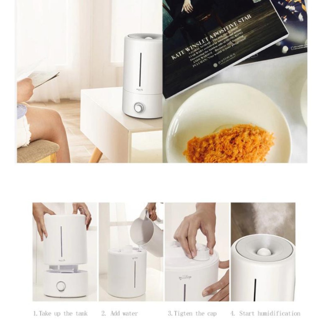 [Mã ELHA22 giảm 5% đơn 300K] Máy Tạo Độ Ẩm Xiaomi Youpin Deerma DEM F628 Chính Hãng - Minh Tín Shop