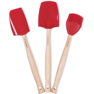Bộ 3 dụng cụ nấu ăn le creuset đỏ