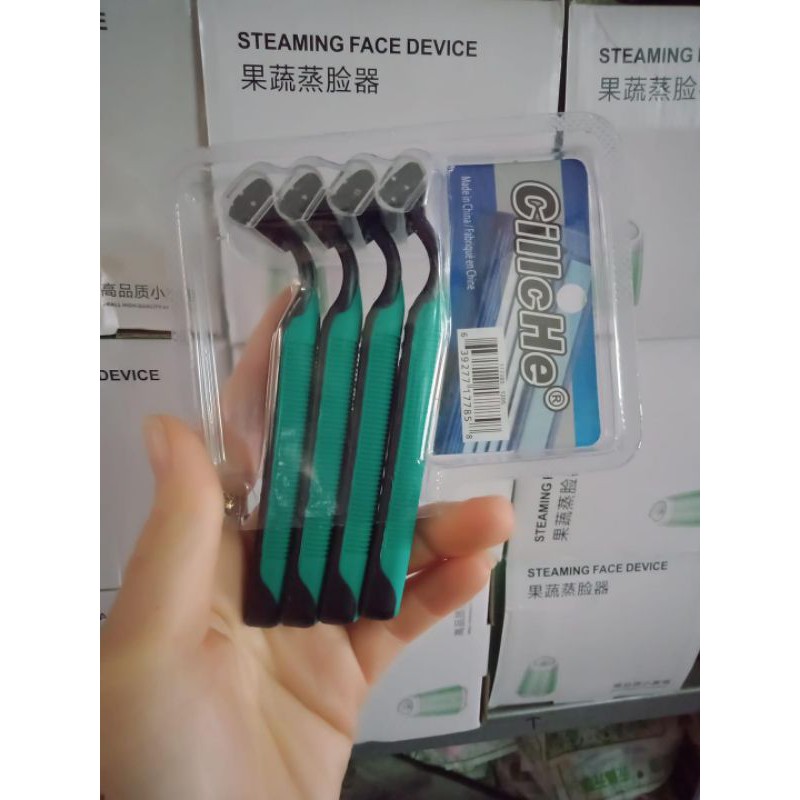 set 4 dao cạo dâu