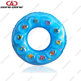 Phao bơi tròn Size 80cm - 2 LỚP siêu nhẹ, gấp gọn tiện lợi, chất liệu bền đẹp cao cấp - DONGDONG