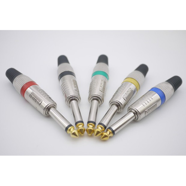 Giắc cắm kết nối cáp âm thanh 6.35mm 1/4&quot;