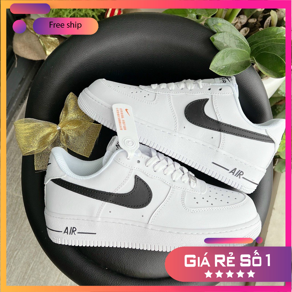Giày thể thao AF1 Vảy Đen Nam,Nữ full hộp,full box