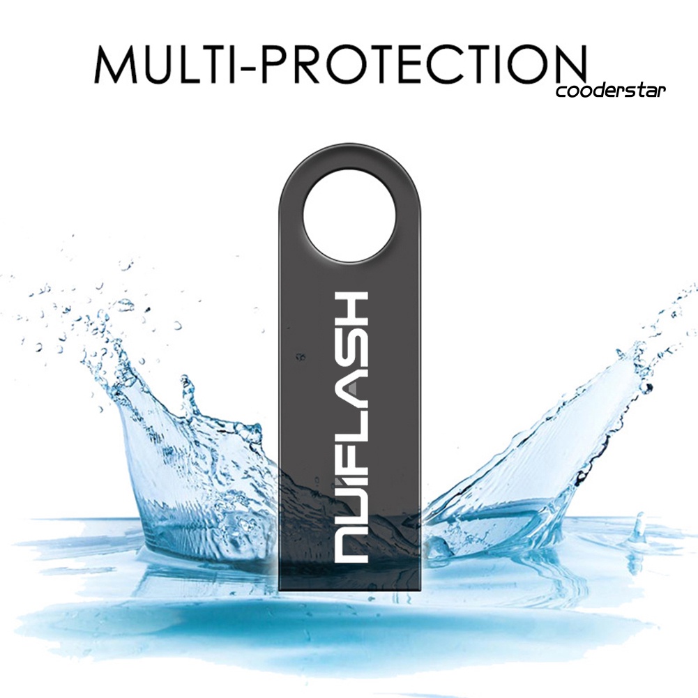 COOD-st Nuiflash 4-128GB Metal USB 3.0 Flash Drive Mini Waterproof Data Storage U Disk