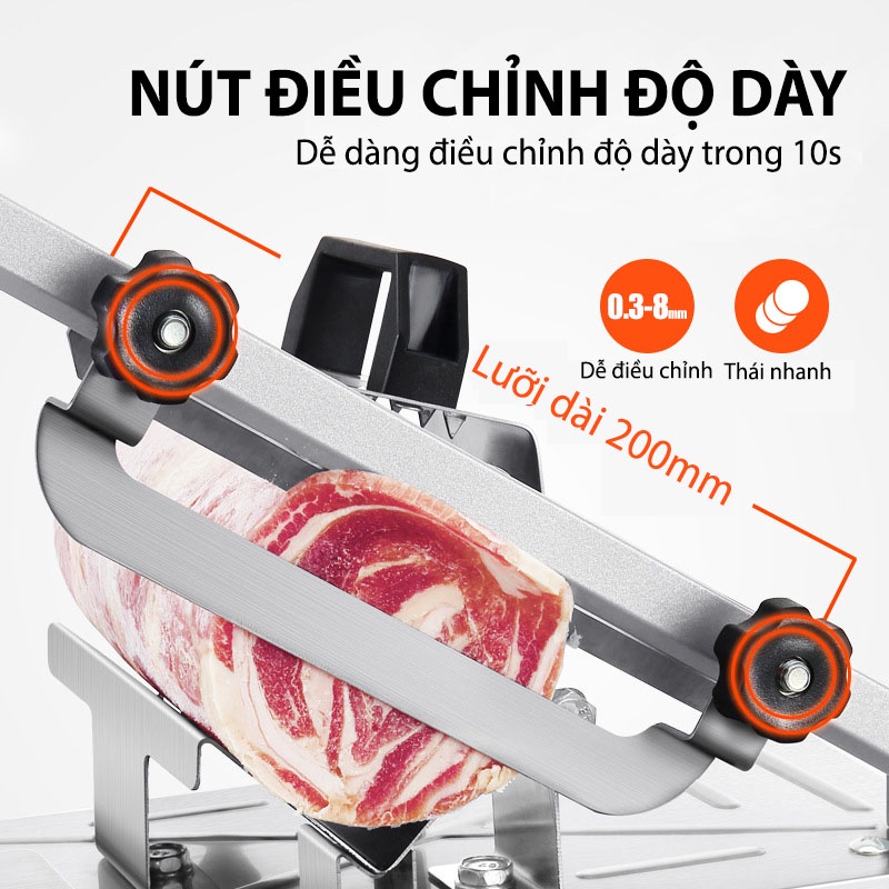 Dao thái thịt đông lạnh, Dao thái thịt đa năng không cần rã đông
