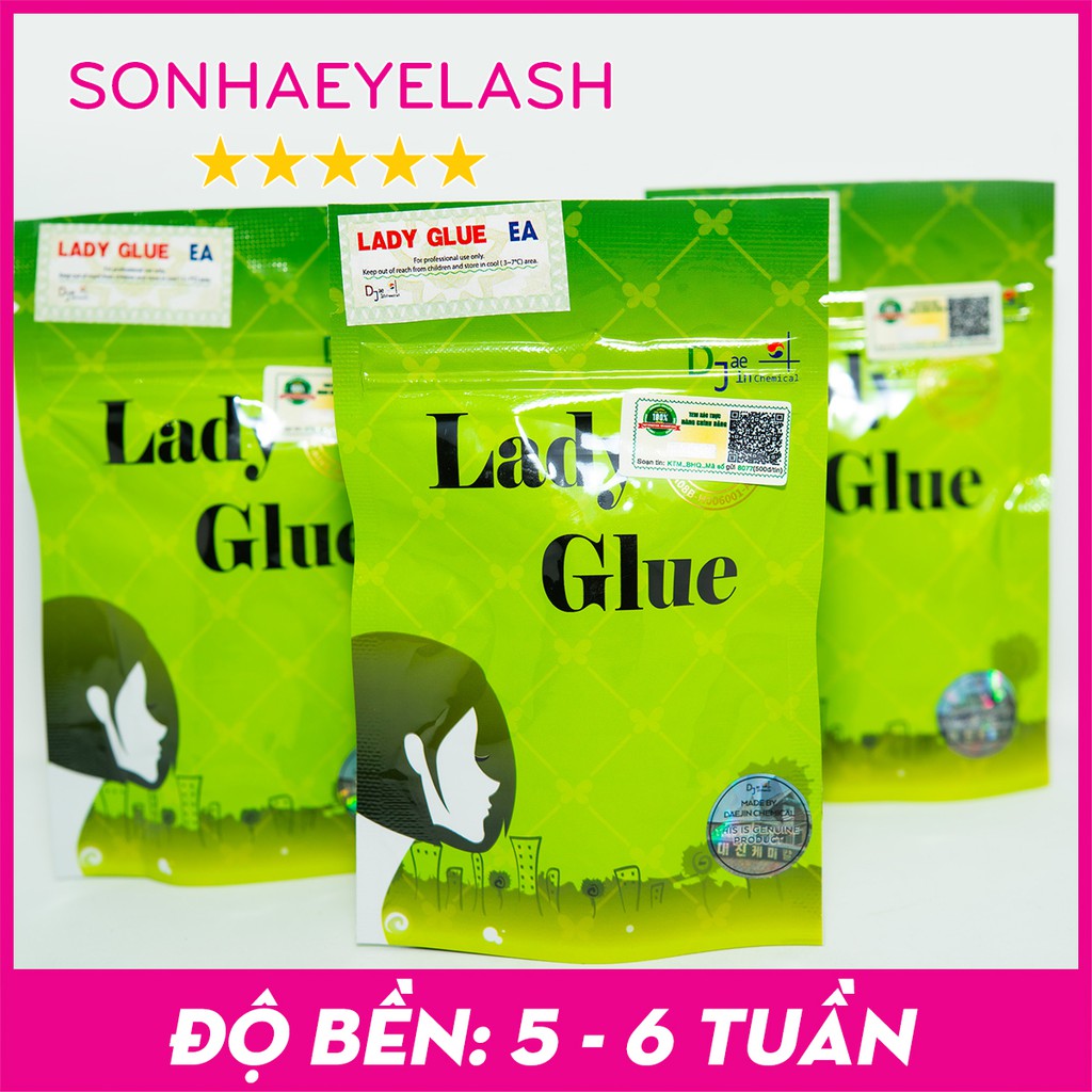 Keo lady glue, dòng keo khô nhanh 1-2s dành cho thợ nối mi chuyên nghiệp