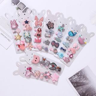 Set 5 Kẹp Tóc Đáng Yêu Cho Bé Gái