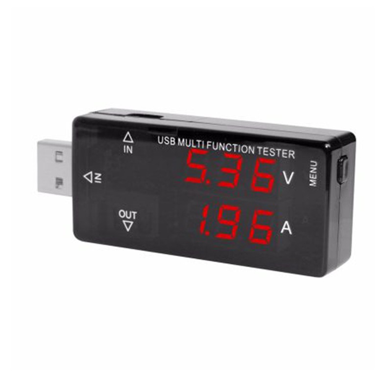 Bộ kiểm tra đa chức năng DC 4-30V USB Micro đa năng Hiển thị kỹ thuật số Bộ sạc điện áp hiện tại Bộ kiểm tra công suất cho android huawei