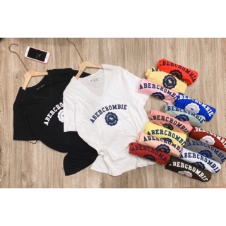[RẺ NHẤT SHOPEE] Áo thun giấy cổ tim chữ aber