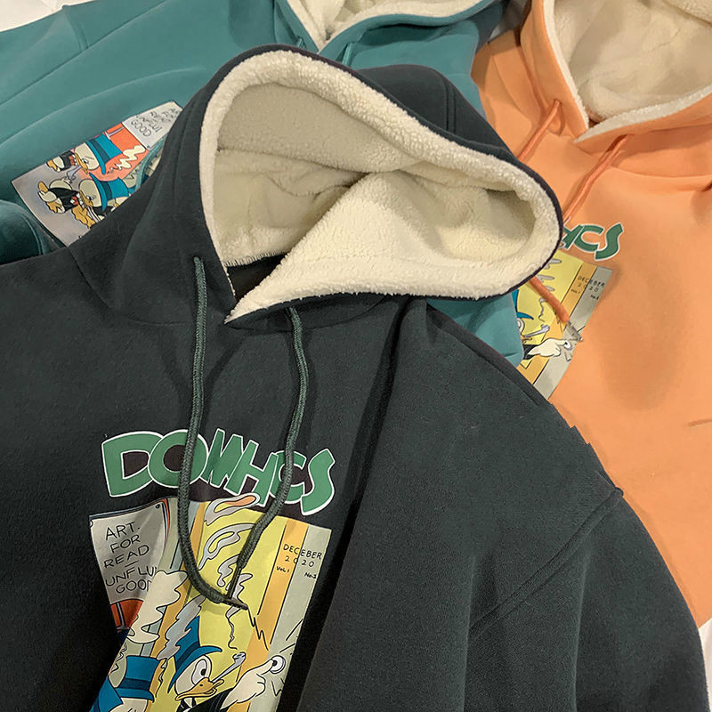 Áo hoodie dài tay thời trang trẻ trung dành cho cặp đôi