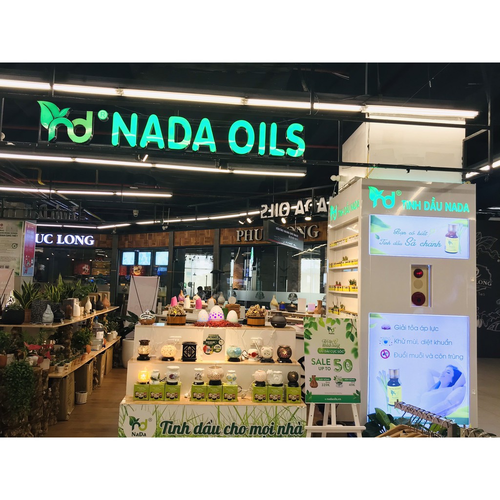 Túi treo tinh dầu NADA OILS | 20 Mùi hương từ tinh dầu thiên nhiên 100% | Kiểm định QUATEST 3 | Khử mùi, Tạo hương