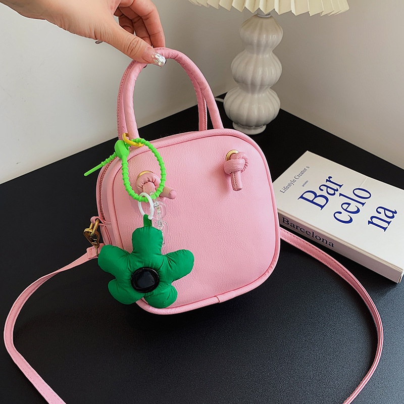 Túi Đeo Vai Màu Trơn Thời Trang Thanh Lịch Cho Nữ