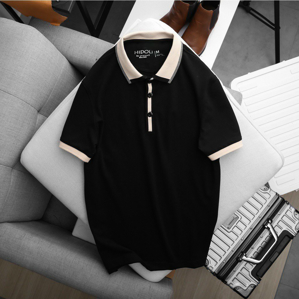 Áo polo nam unisex ba cúc vải cotton mềm mát co giãn 4 chiều cao cấp - From chuẩn thời thượng - mã pha cổ PL01