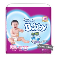 Tã Dán Siêu Mỏng Bobby XXL 19M, MẪU CỦ XÃ HÀNG TỒN