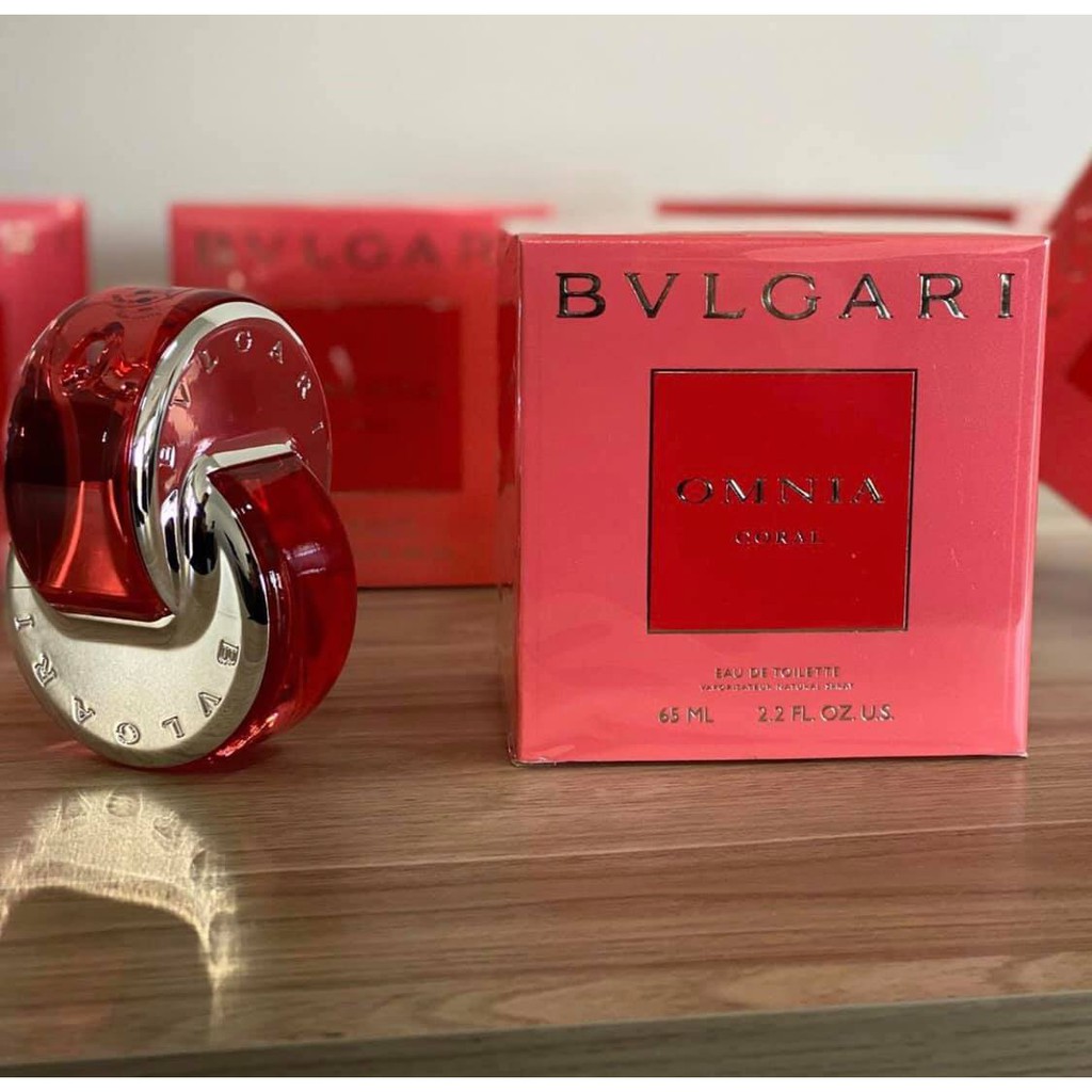 Nước hoa nữ Authentic BVLGARI Omnia Coral 65ml EDT