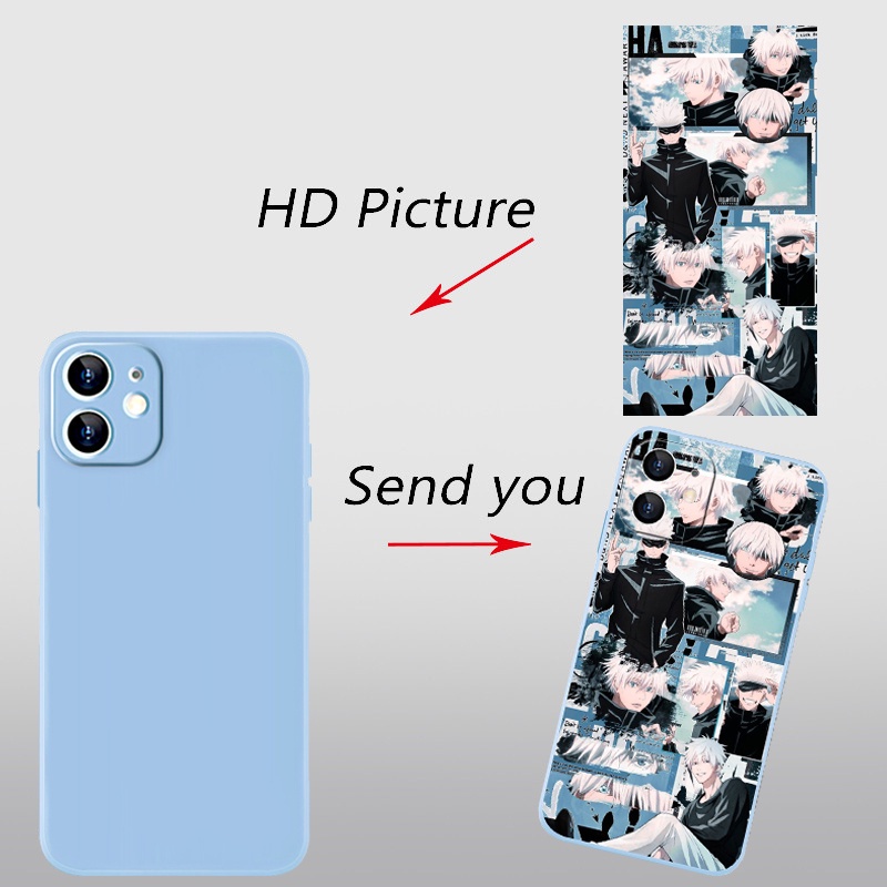 Ốp Điện Thoại Hình Anime Jujutsu Chống Vỡ Cho Xiaomi Redmi Note 11 10Pro 9 8 7 6 5 Pro 9T 9S 3 11T 5A 6Pro 7Pro 4 5G