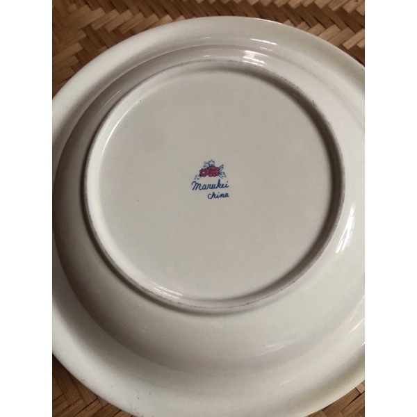 Đĩa gốm sứ Nhật, đĩa sâu lòng 23cm nhiều mẫu