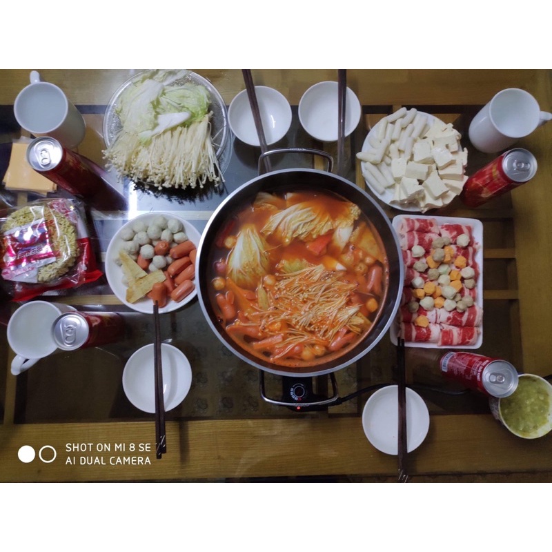 Lẩu Tokbokki Tự làm