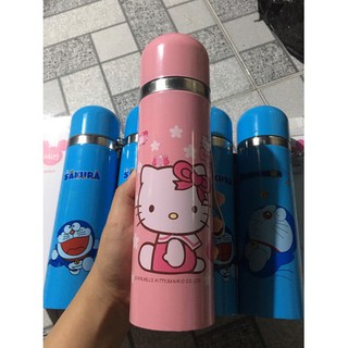 Bình Giữ Nhiệt Inox Hello Kitty Doraemon Minion