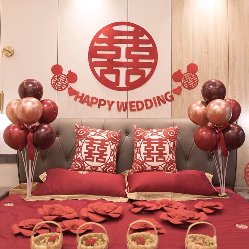 SONG HỶ PHỤ KIỆN TRANG TRÍ LỄ CƯỚI - PHÒNG TÂN HÔN