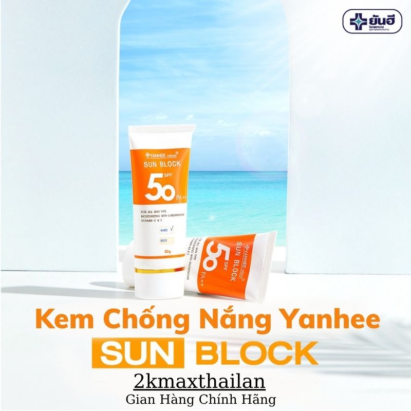 Kem Chống Nắng Yanhee Thái Lan Sun Block 30g [ Chính Hãng ]