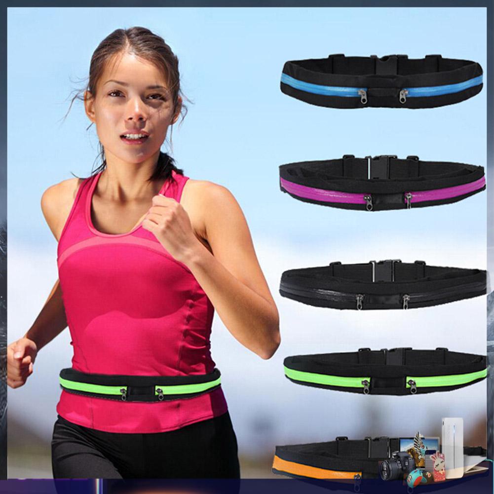 Túi đeo thắt lưng thể thao dùng cho chạy bộ chống trộm không thấm nước có thể điều chỉnh