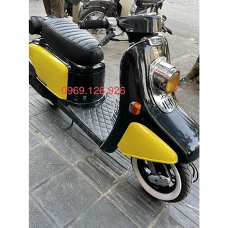 xe máy 50cc julio màu đen vàng