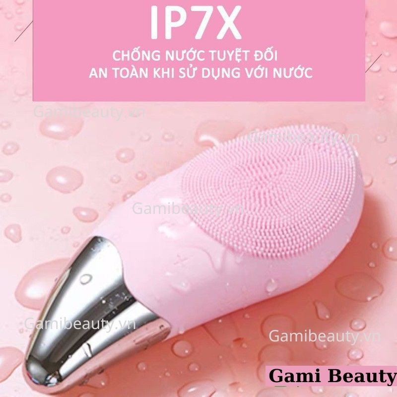 Máy Rửa Mặt Siêu Âm AIKEDILI SONIC FACIAL BRUSH - Tích Hợp 3 Công Nghệ Làm Đẹp - Sạc USB - Chống Nước Tuyệt Đối | BigBuy360 - bigbuy360.vn
