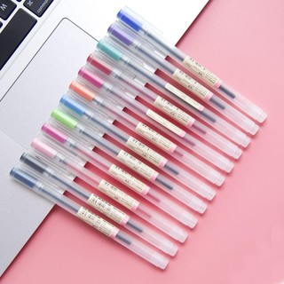 BÚT BI GEL MUJI NHẬT BẢN 0.38mm, 0.5mm, 0.7mm Bản mới