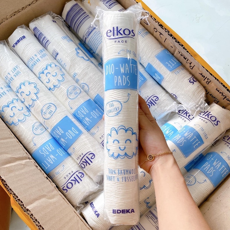 Bông tẩy trang miếng tròn