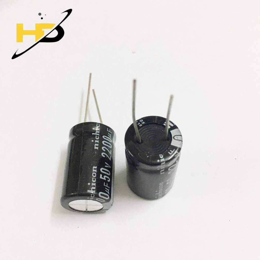 Combo 5 Tụ Điện 2200uF 50V 25x16mm, Tụ Hóa Chất Lượng Cao