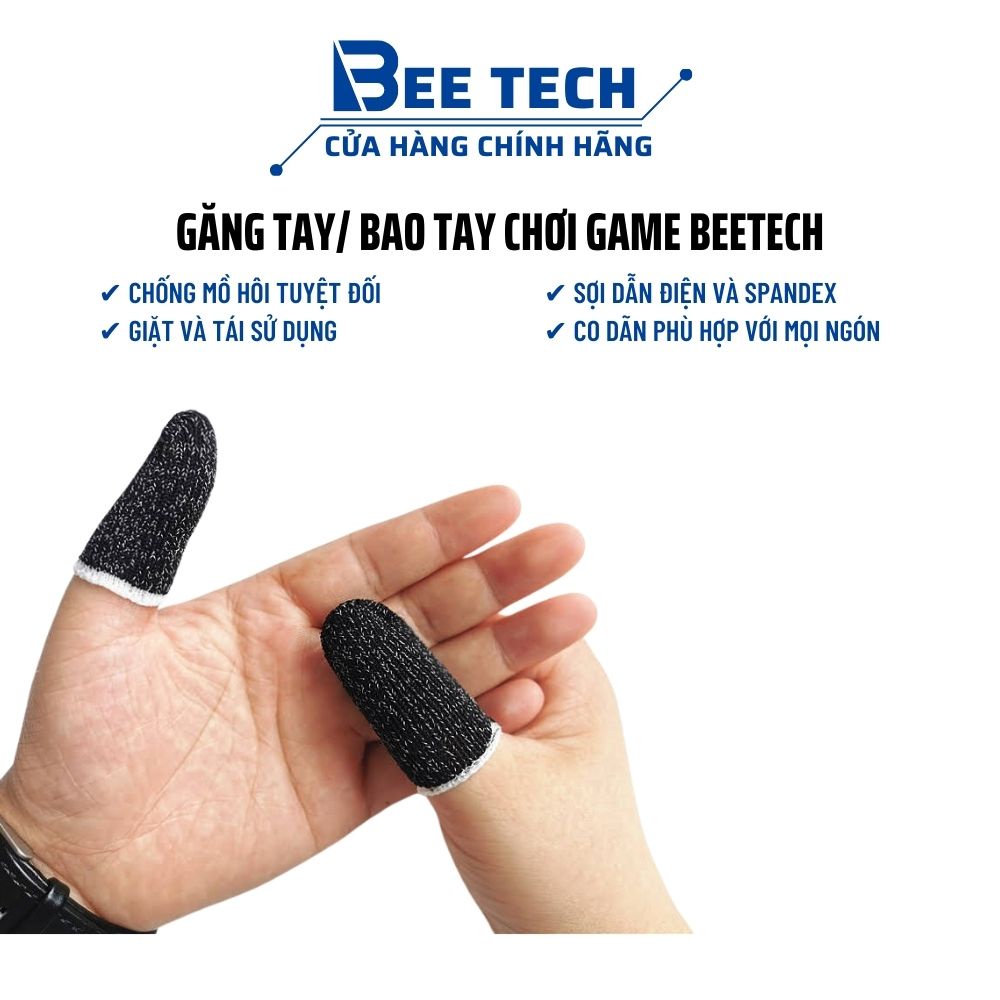 Bao Tay Chơi Game 24 Sợi Đồng BEETECH Sợi Cacbon, Chống Mồ Hôi Và Độ Nhạy Cực Cao