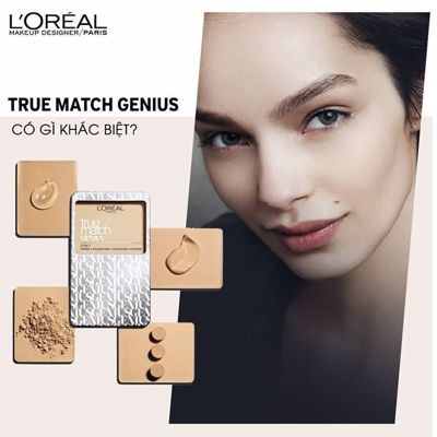 KEM PHẤN LOREAL TRUE MATCH 4IN 1