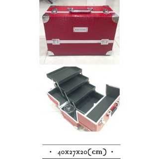 Cốp đựng mỹ phẩm chuyên nghiệp 3mâm có lon cắm cọ dài 40cm
