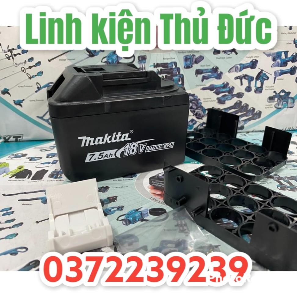 Lktd BN. Vỏ Makita 5s-3p 18V adaptor, vỏ 3 hàng - 15 cell , nhựa ABS in bền đẹp.