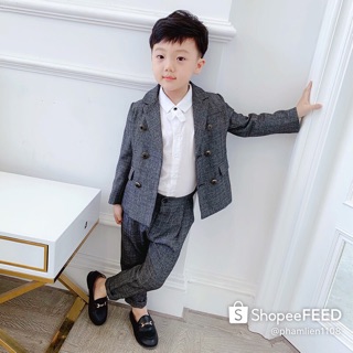 Bộ vest cho bé trai