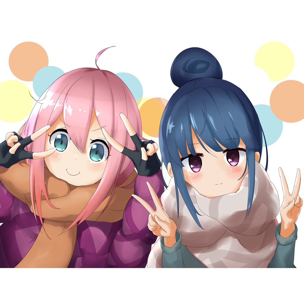 Poster ảnh Yuru camp Laid-Back Camp