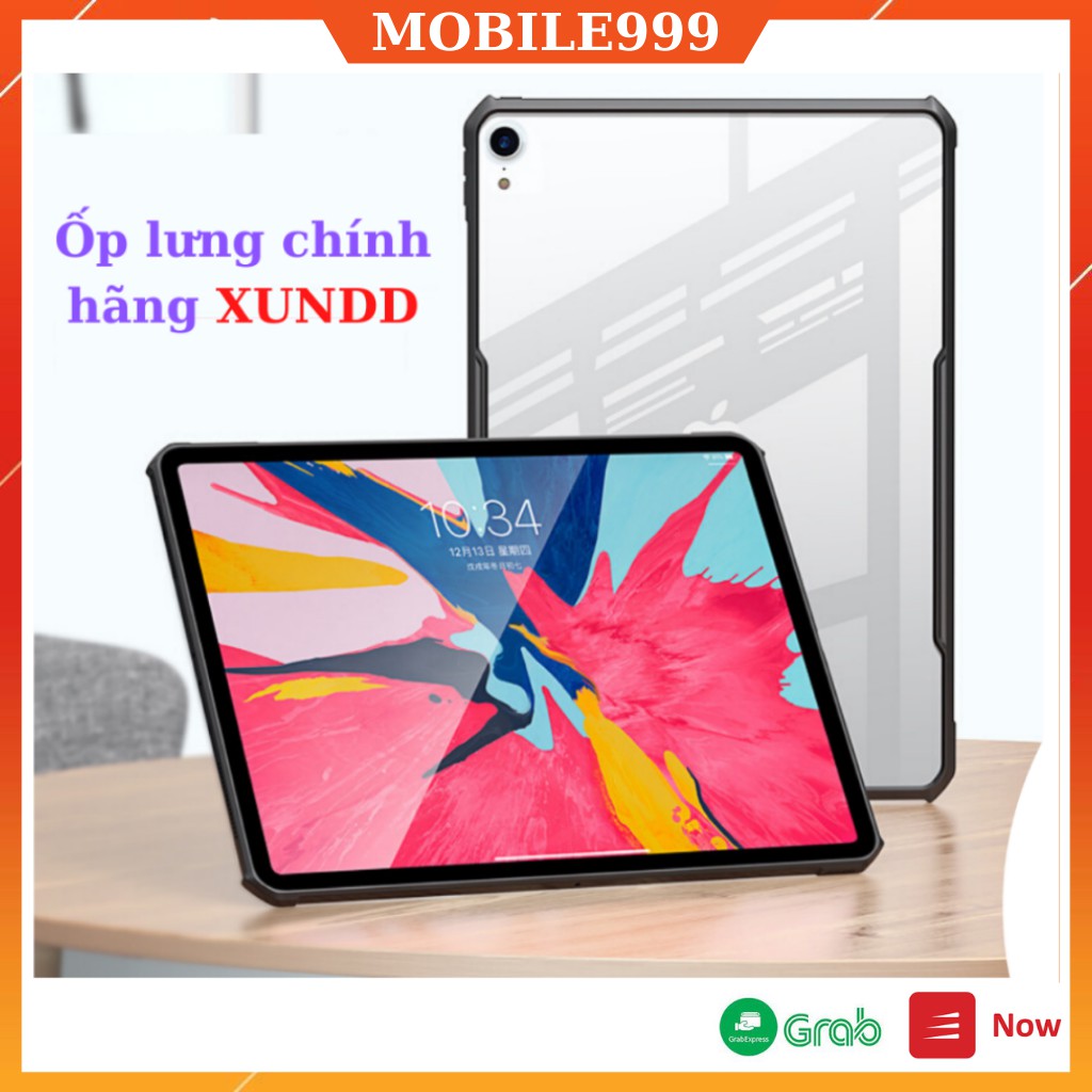 ốp ipad Chính hãng XUNDD, Chống shock, Trong suốt, Viền TPU ốp ipad Air 2/pro 9.7/10.5/Air 3/10.2 gen 7,8 MOBILE999 | BigBuy360 - bigbuy360.vn