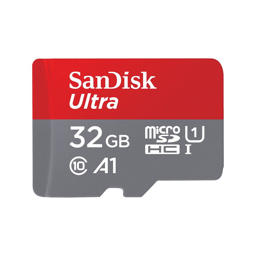 Thẻ nhớ MicroSDXC SanDisk Ultra A1 32GB / 64GB / 128GB / 256GB 800x U1 120MB/s - Không Adapter (Xám)