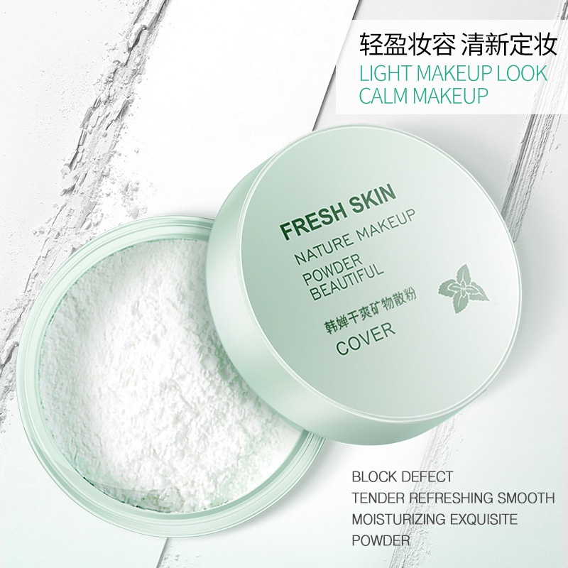 Phấn Phủ Kiềm Dầu Dạng Bột No Sebum Mineral Powder Rorec Của Bioaqua