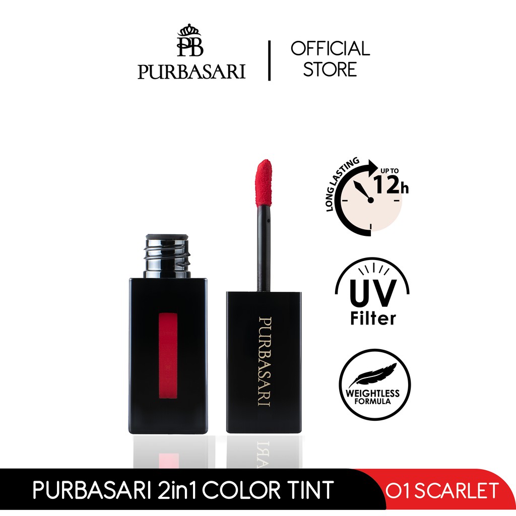 (hàng Mới Về) Son Tint Purbasari 01 Màu Sắc Thời Trang | BigBuy360 - bigbuy360.vn