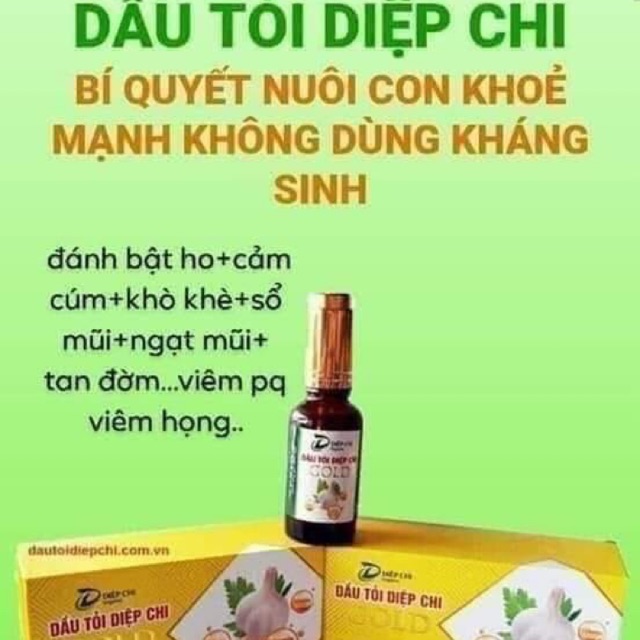 DẦU TỎI DIỆP CHI GOLD