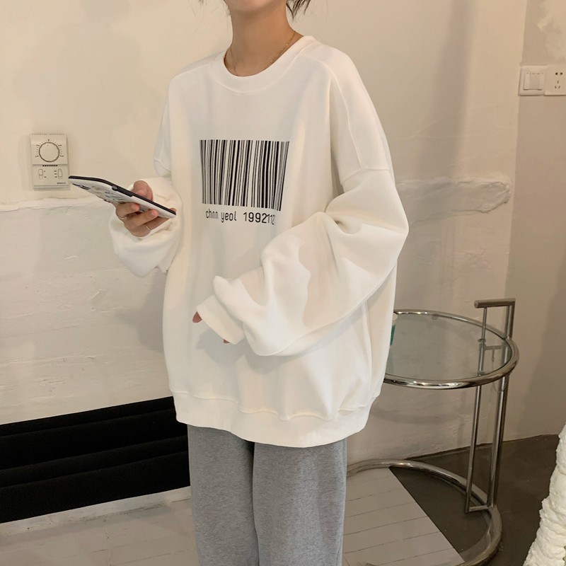 Áo Thun Tay Dài Dáng Rộng Thiết Kế Trẻ Trung Năng Động Hợp Thời Trang | BigBuy360 - bigbuy360.vn