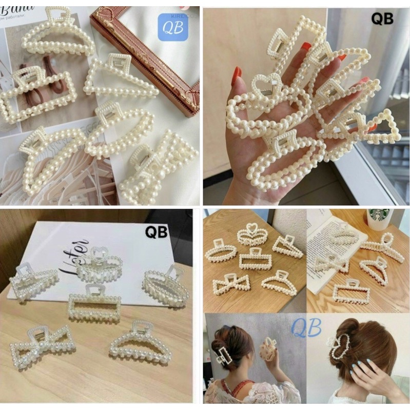 kẹp tóc  gồm 6 món