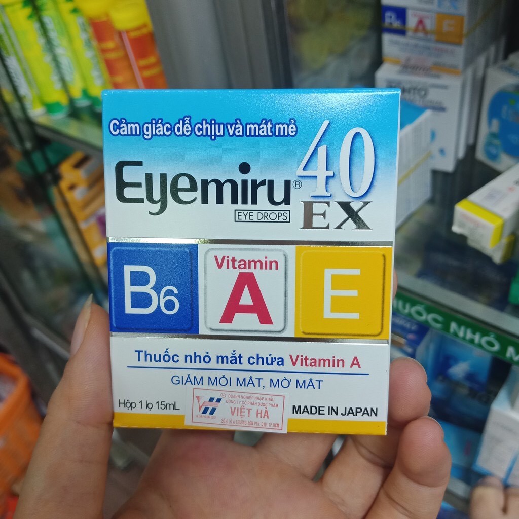 Nhỏ mắt eyemiru 40EX Nhật Bản