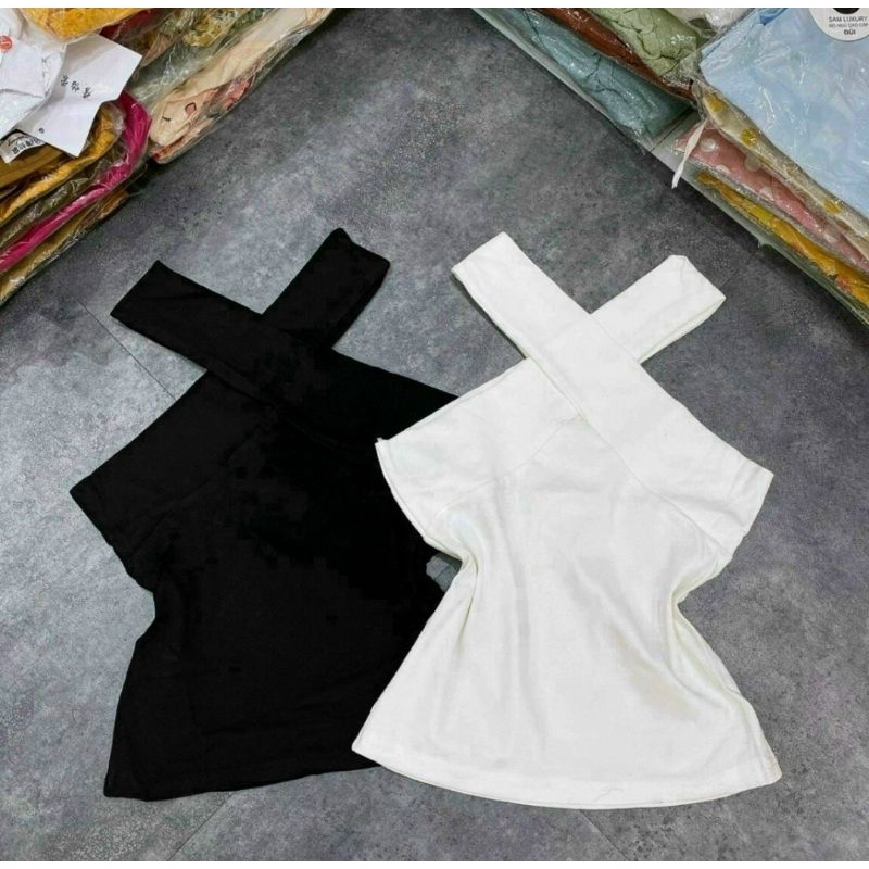 Áo yếm chéo