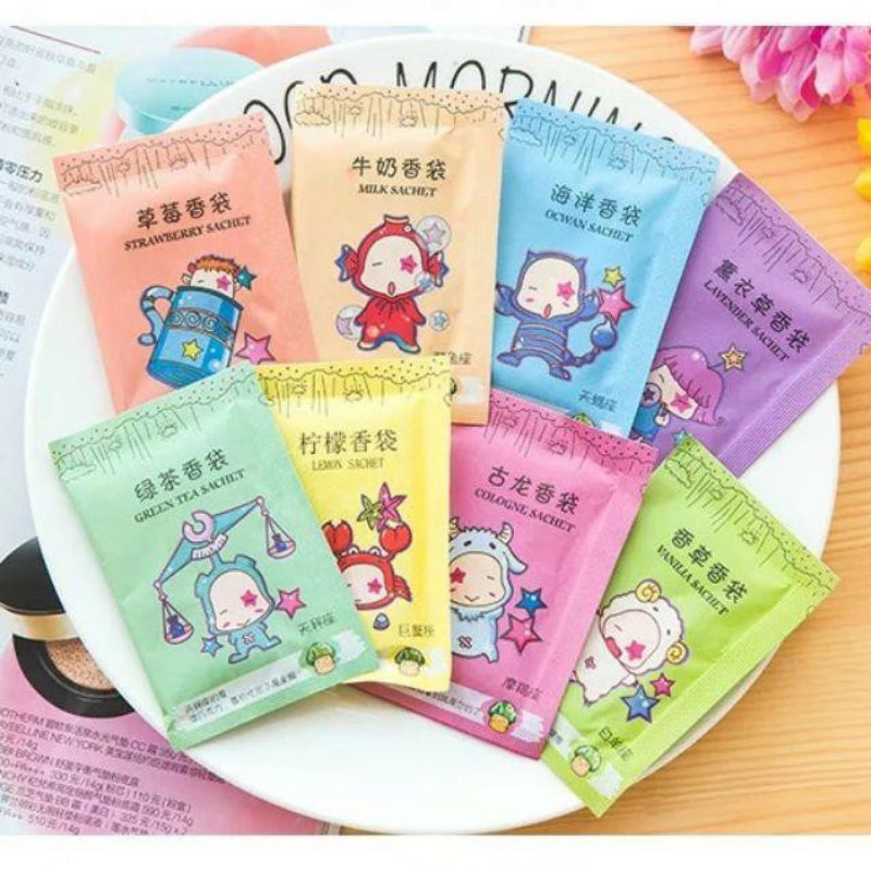 [Freeship Đơn 50k]_ Túi Thơm Cung Hoàng Đạo Để Tủ Quần Áo, Giày Dép, Túi Sách, Ví