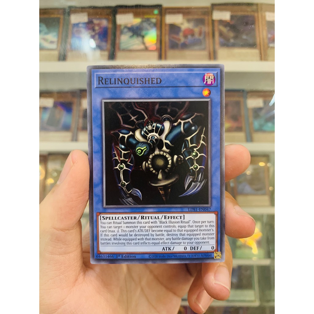 Thẻ Bài Lẻ YugiOh! Mã LDS1-EN047 - Relinquished - Common - 1st Edition