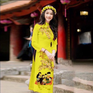 Áo dài cách tân ông đồ silk lụa