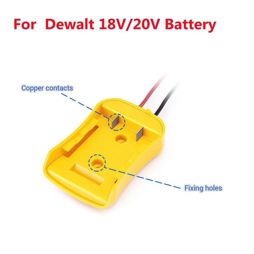 BTLIMER Bộ Chuyển Đổi Nguồn Điện Cho Dock DeWALT 20V Max 18V